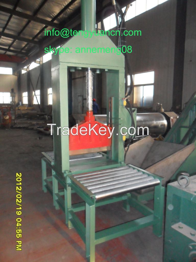 rubber bale cutter, rubber cutting machine