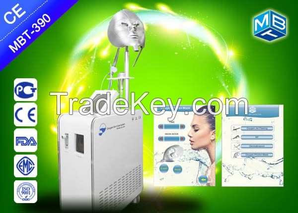 Oxygen jet peel facial skin care RF multifunction machine MBT-390