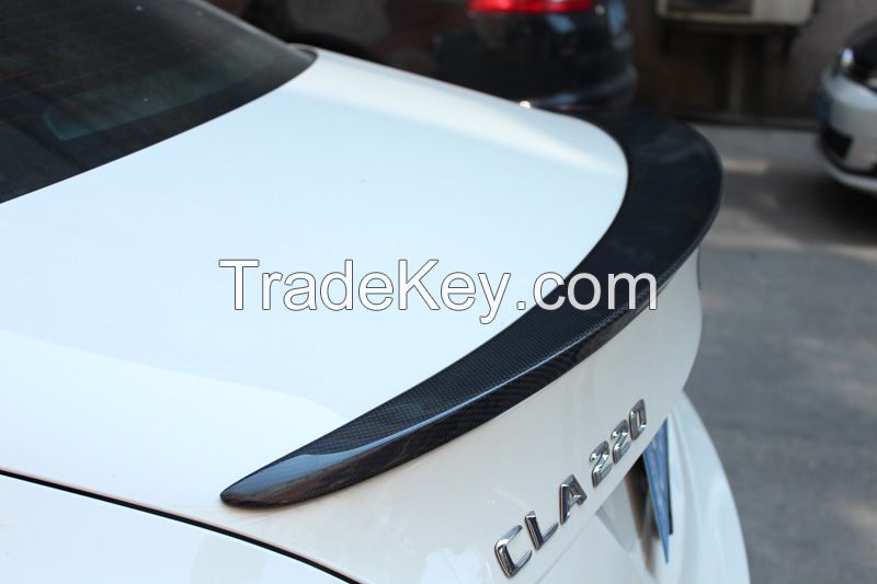 Mercedes W117 AMG Style Spoiler Rear Back Trunk Carbon Fiber Wing For Benz CLA Class W117 CLA45 AMG 2013 - IN CLA200 CLA180