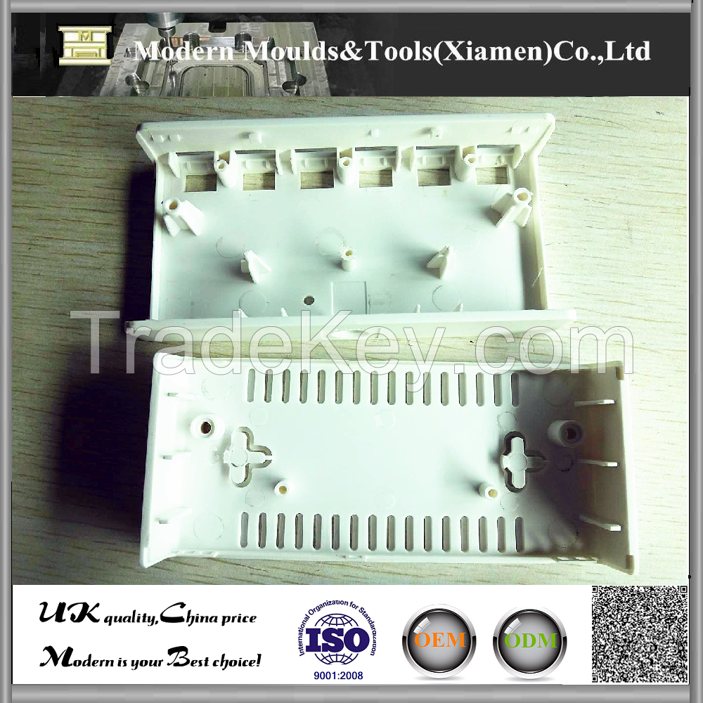 High quality plastic injection mould for ABS power cover power case socket cover