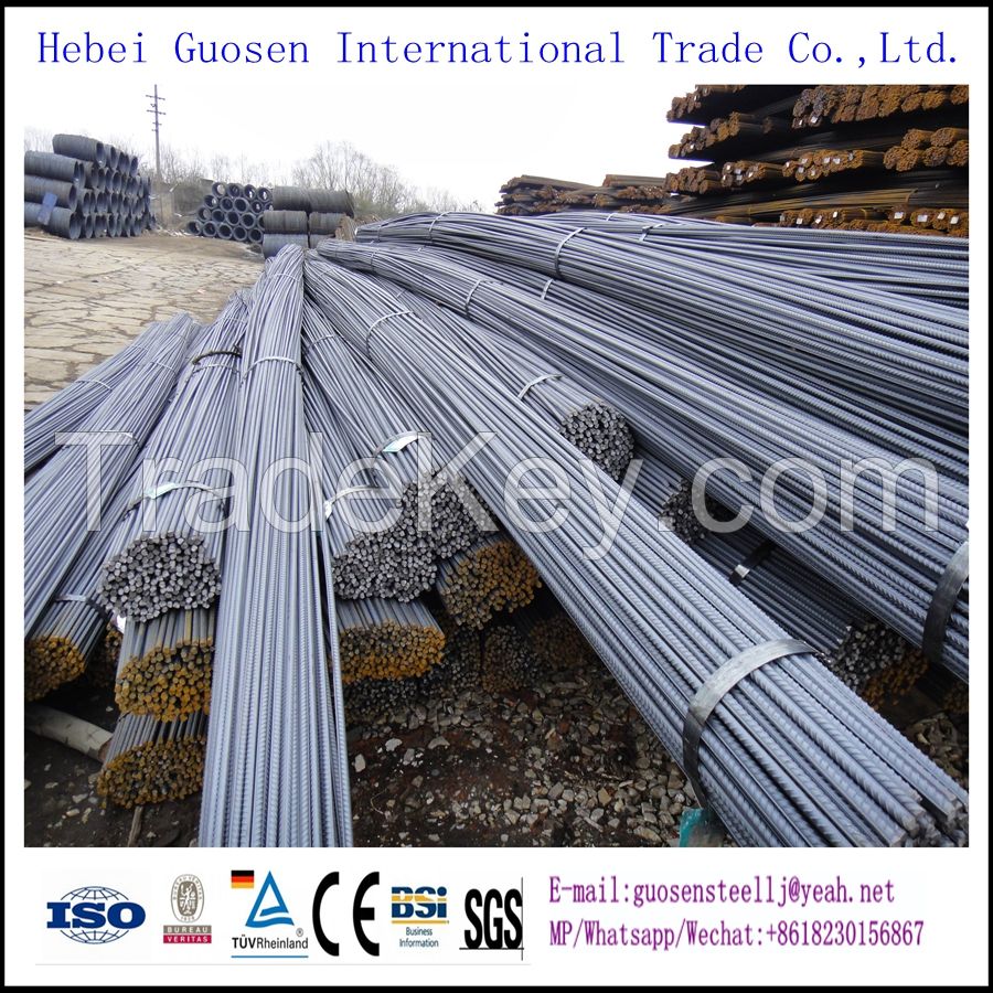 High quality HRB400 HRB500 Concrete Reinforced steel bars, Steel rebar