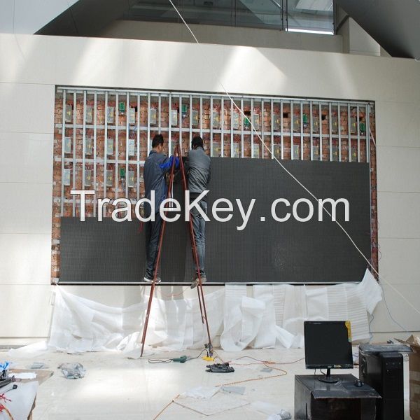 Full Color Indoor led display P6 electronic led screen advertising 