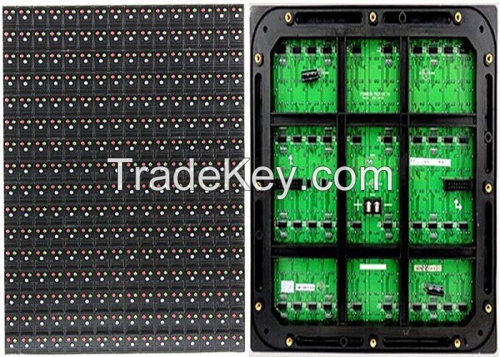 Optoelectronic Displays Outdoor led display P16mm SMD / DIP Electronic Boards For Advertising