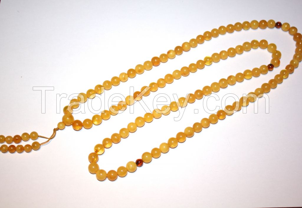 Baltic amber rosary, necklaces, bracelets