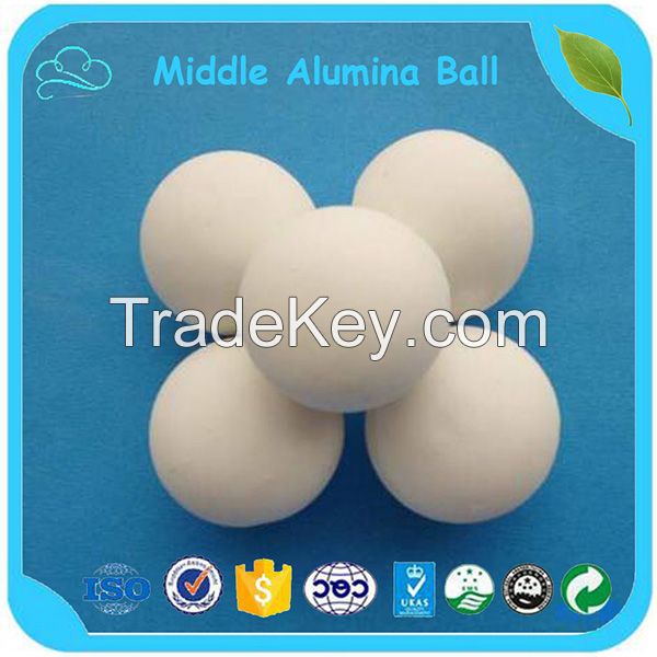 30-60mm Ceramic Grinding Media 68% Middle Alumina Ball