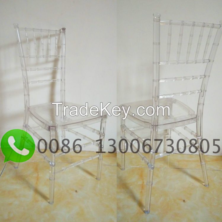 clear chiavari chair , transparent tiffany chair