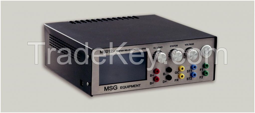 Tester MSG MS012 COM  diagnostics of voltage regulators