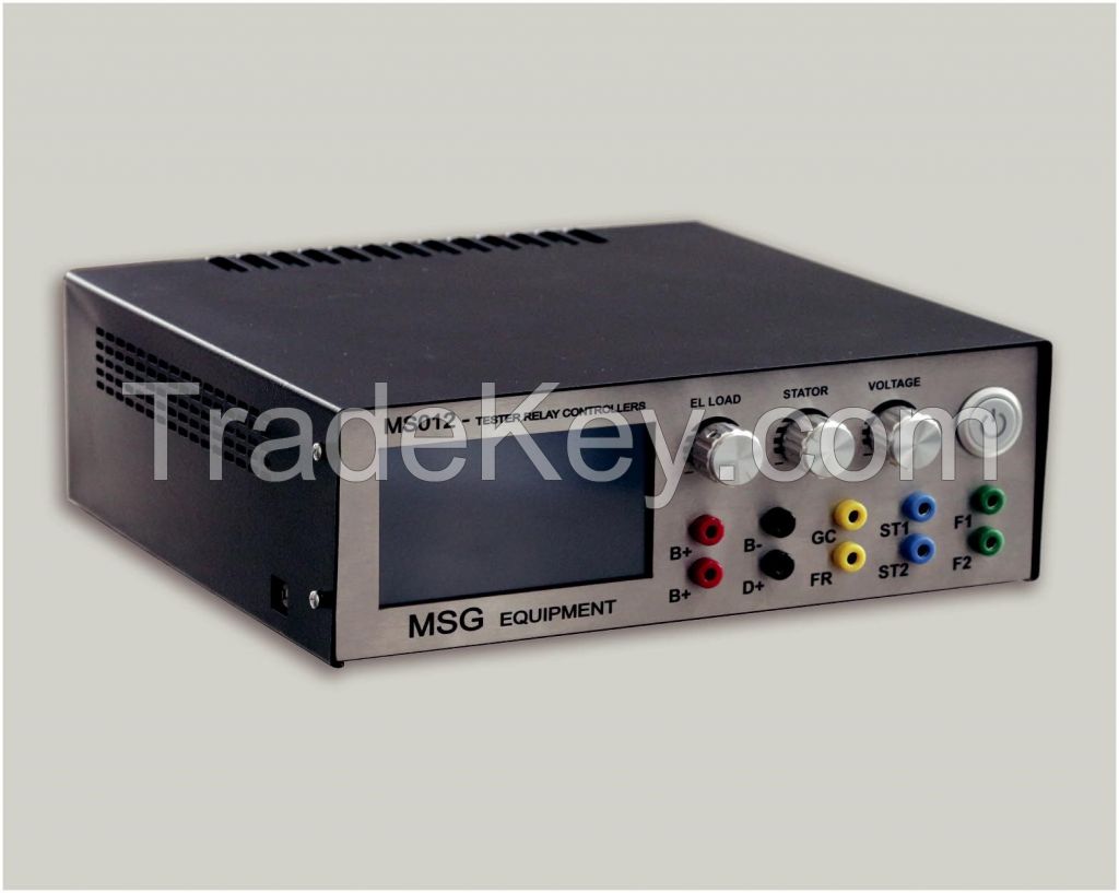 Tester MSG MS012 COM  diagnostics of voltage regulators