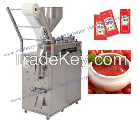 Liquid Vertical Form Fill Seal Packing Machine Vffs Water Honey Shampoo Milk Oil Ketchup Sauce Sache