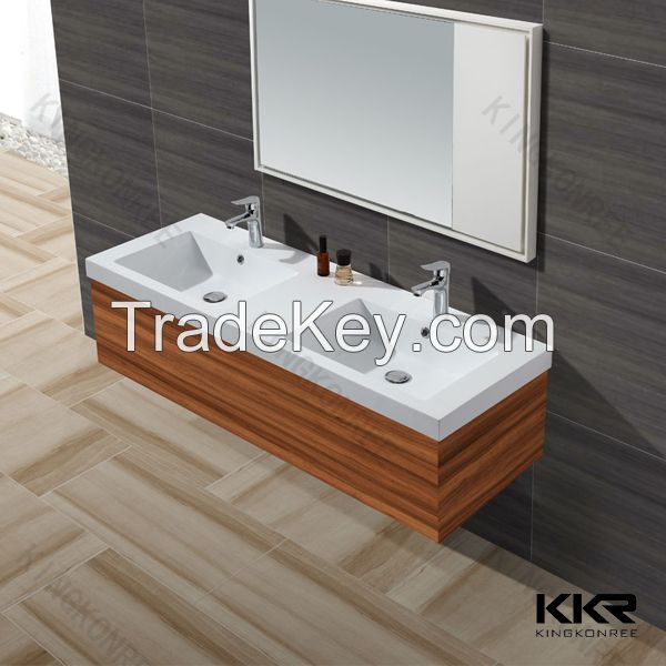 Acrylic solid surface bathroom basin