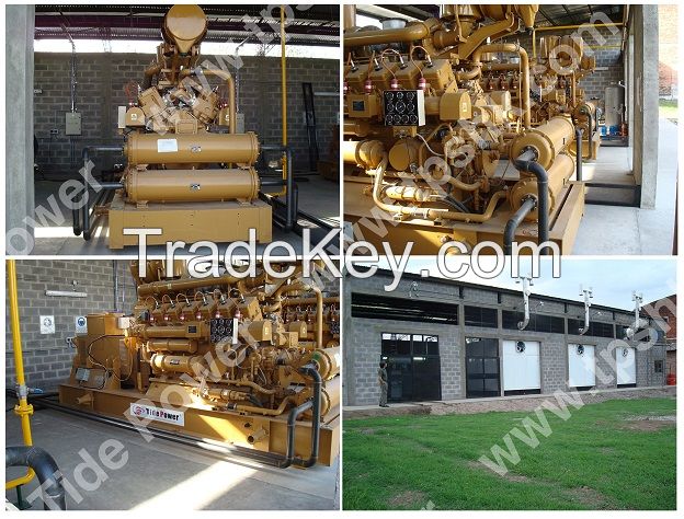 TPS 500KW Gas Generator Set Tide Power Gas Genset