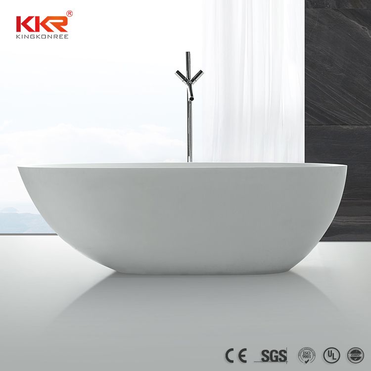 New Design Acrylic Solid Surface Bathtub