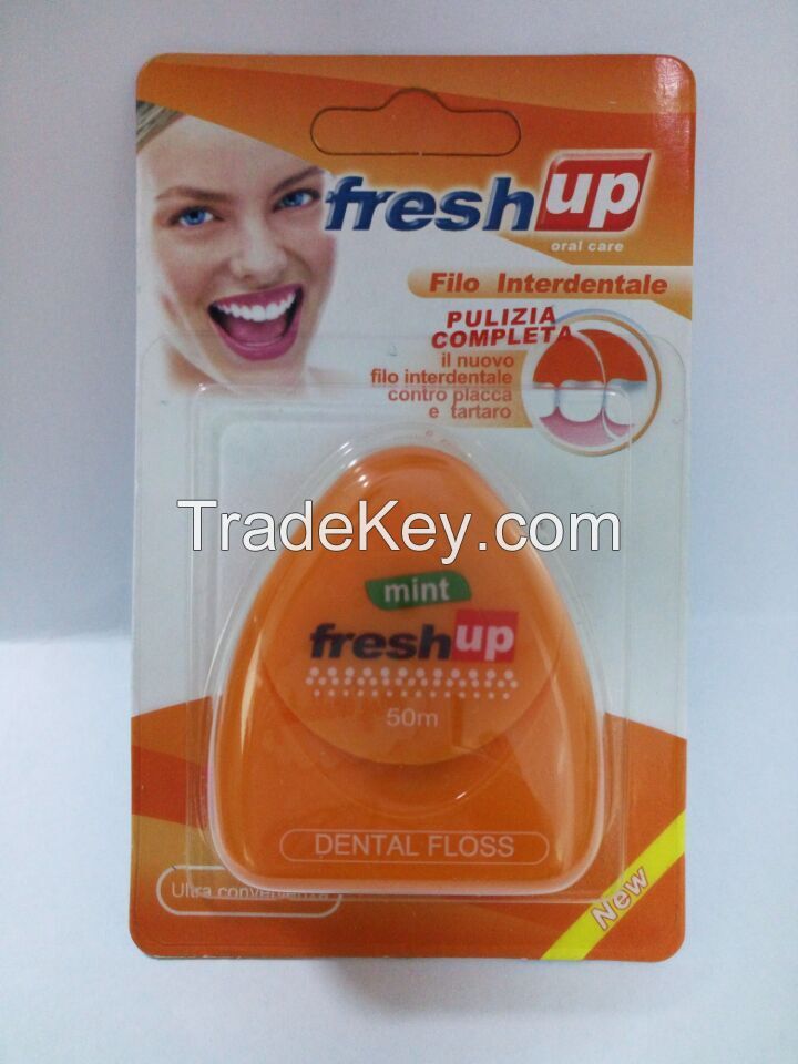 50m Triangle Shape Dental Floss