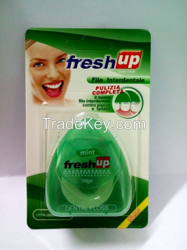 50m Triangle Shape Dental Floss