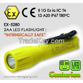 ATEX 2AA LED Flashlight