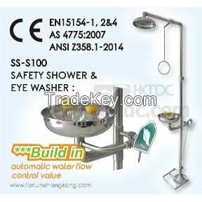 Safety Shower and Eye Washer