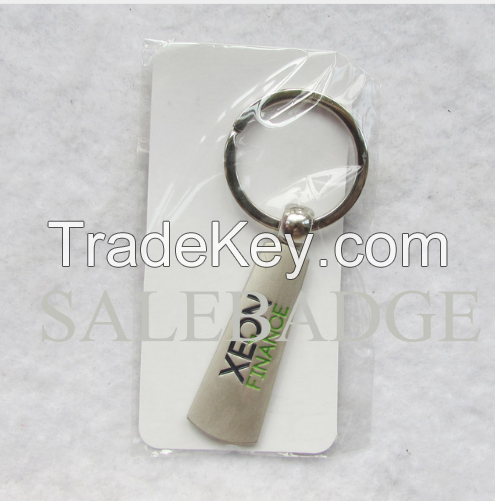 Custom 2017 newest enamel keychain print your logo keyring free shipping