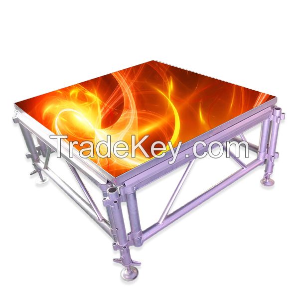 PH10 Outdoor SMD Dance Floor LED Screen 960Ã960mm