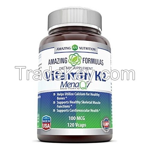 Amazing Formulas Vitamin K2 Menaq7 - 1000mcg