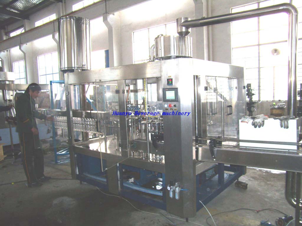 Fruit Juice Beverage Hot Filling machine monoblock