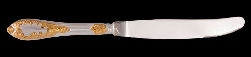 Table set with gold ROYAL (Case)