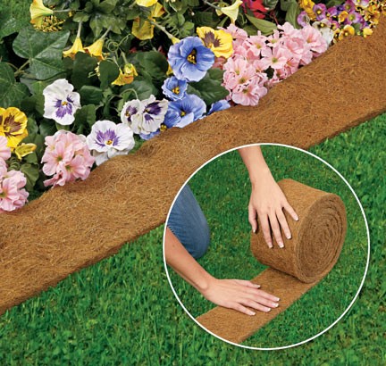 coco fiber edge border/edging mat/garden edge/coco edging