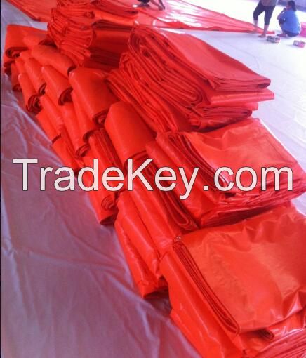 PVC coated polyester tarpaulin