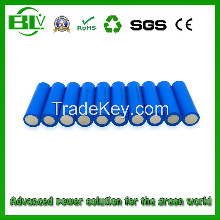 Manufacturer Price of 18650 2200mAh Lithium Battery to Power Supply