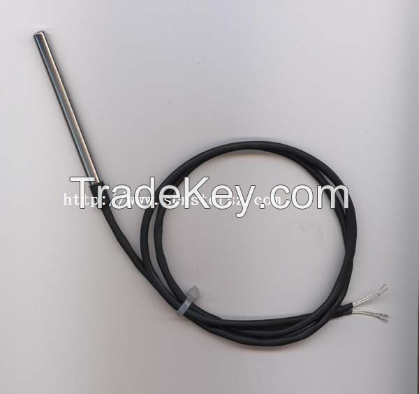 Shenzhen Senster Electronics Co., Ltd PT100 Temperature Probe 6X80mm Tube 1.2m Cable