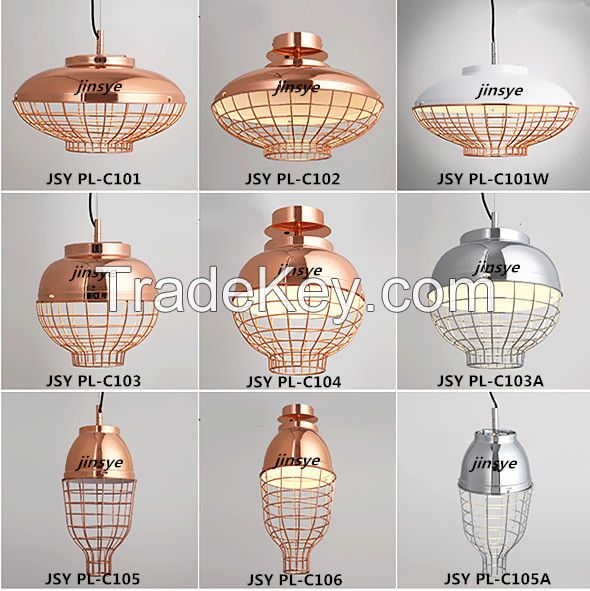 home decoration  vintage cage lamps industrial lighting