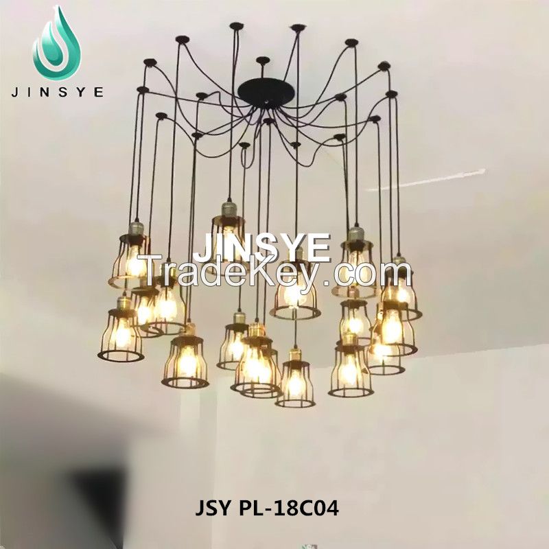 Spider chandelier ceiling lamp pendant light