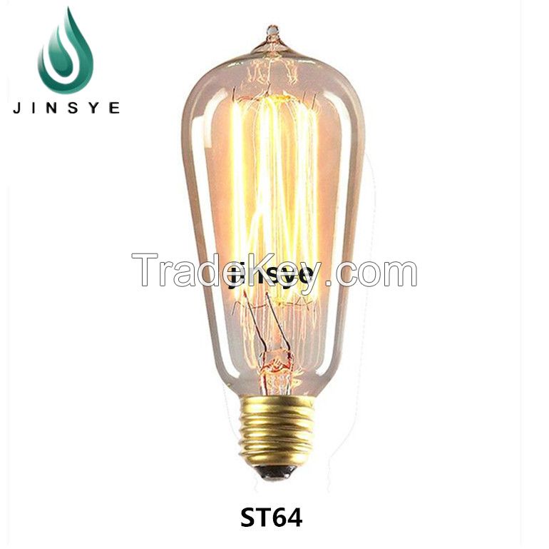 A19 A21 A60 G80 G95 G125 ST64 T45 T300  filament led bulbs E26 E27 Vintage edison Styles led light Bulb