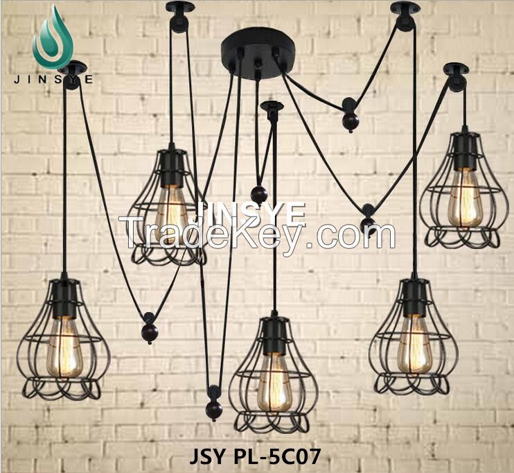 Spider chandelier ceiling lamp pendant light