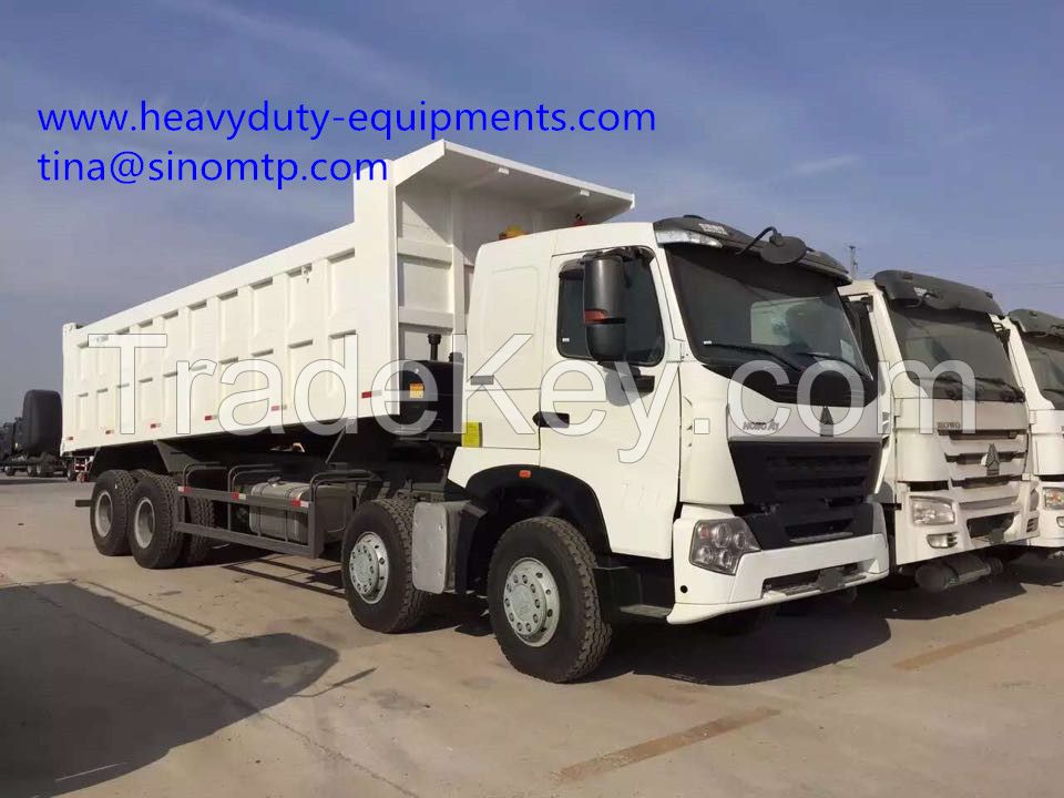 HOWO A7 6x4 / 8x4 dump truck, 16m3-26m3 volume 