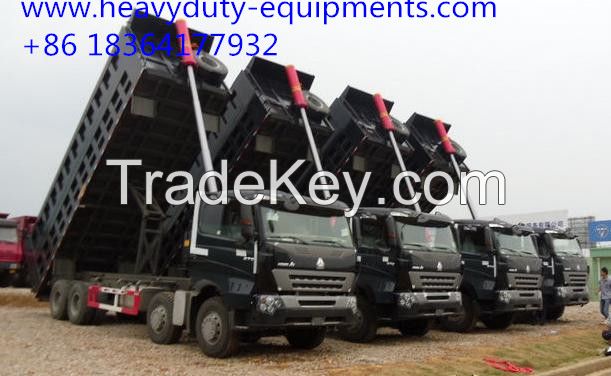 HOWO A7 6x4 / 8x4 dump truck, 16m3-26m3 volume 