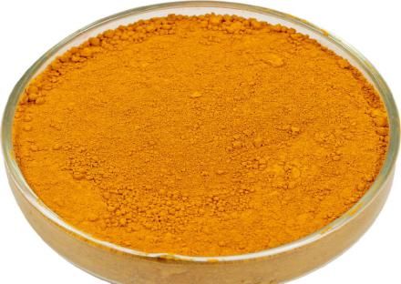 Iron Oxide Yellow 3420/3422, heat stability increased to the range between 240-265 Centigrade