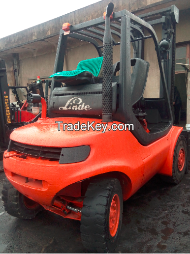 Used Linde Truck 350 351 352 Diesel Forklift Trucks H18D H20D H25D H30D H35D H40D H45D H50D 1800kg~5000kg Used Trucks 1.8~5 ton