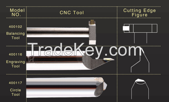 CNC diamond tools for jewelry manufacturing