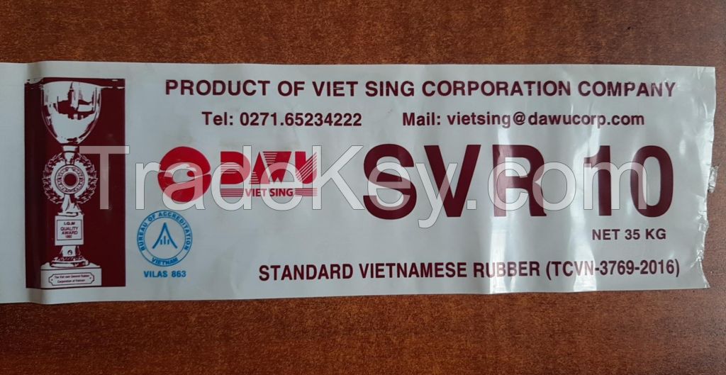 VIETNAMESE NATURAL RUBBER (SVR 10, SVR 20)