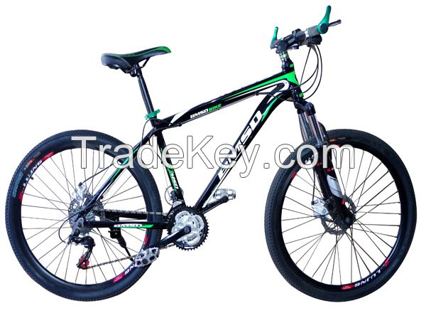 Mountain bike, 20'', 24'', integrated wheel, aluminium alloy frame