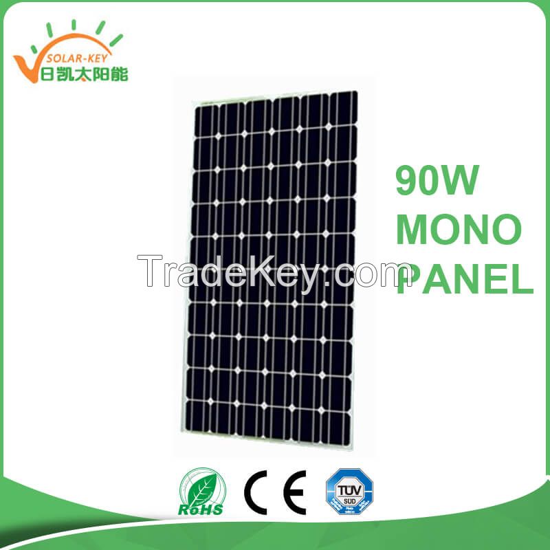 Cheap price mono panle 70-90w solar panel in India marker 