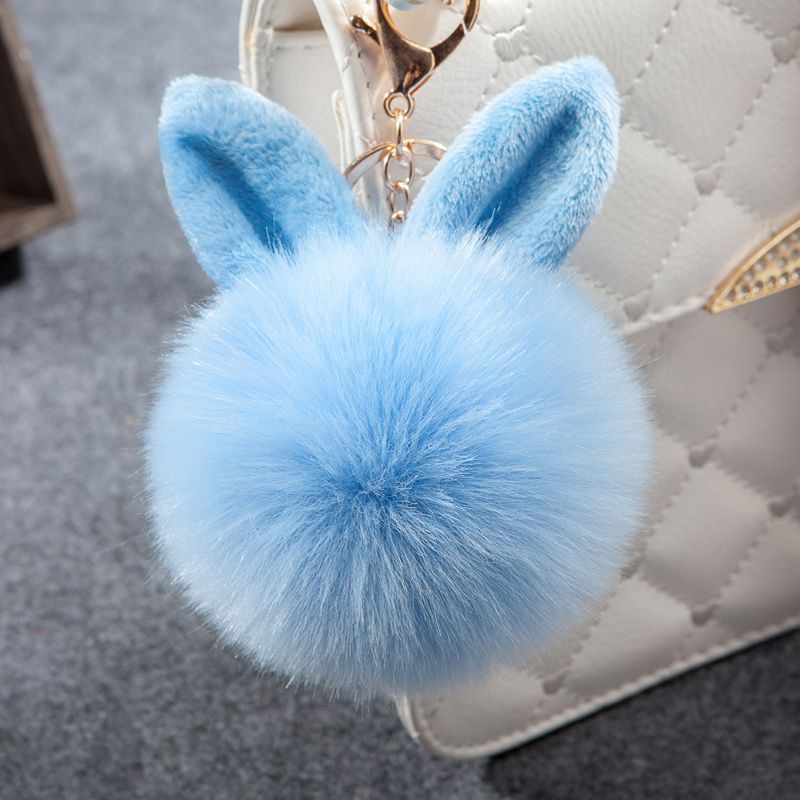 Pom Pom Keychain