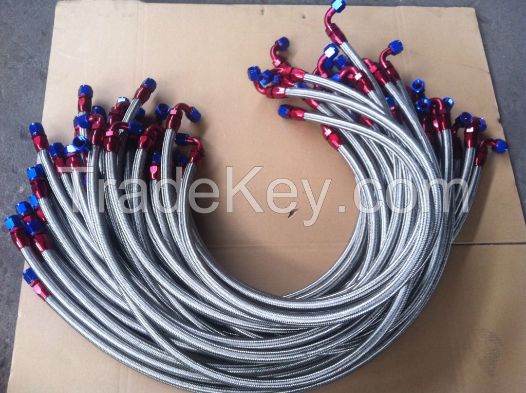 automobiles Transmission oil cooler hose line