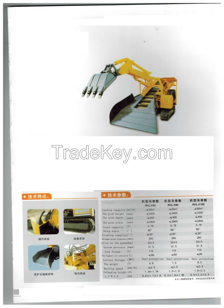  crawler loader  for mining machinery 