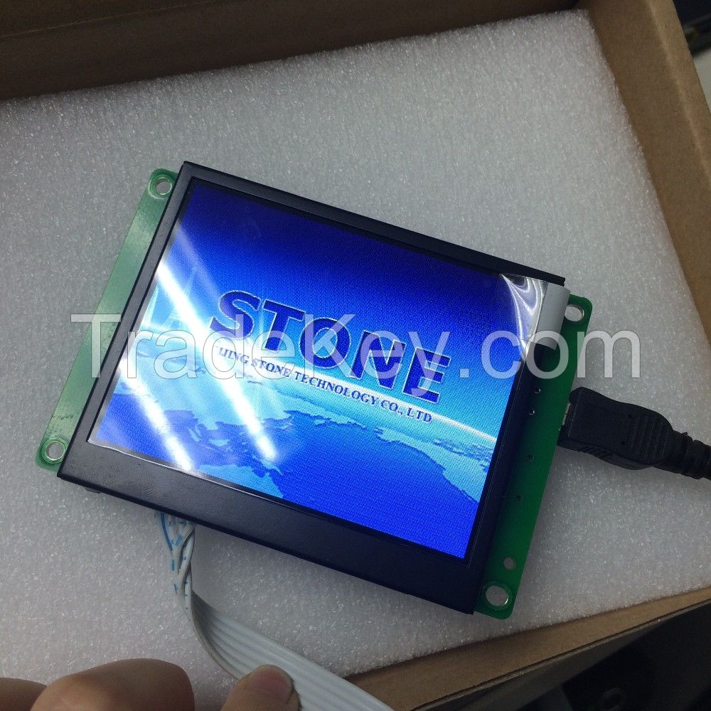 A class industrial grade 5.6 inch TFT LCD Module with CPU& driver&flash memory