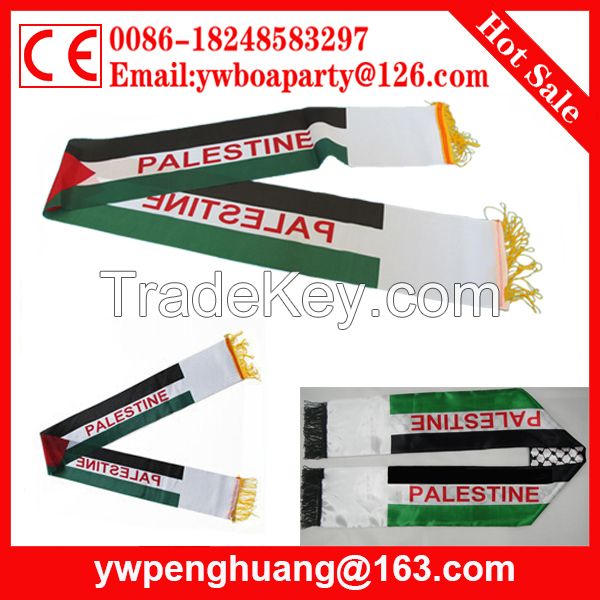 palestine scarf  fan scarf palestinian scarf