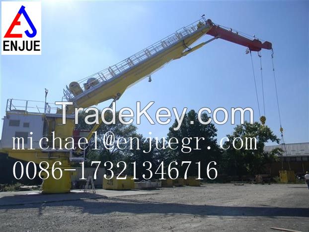 3.5t Knuckle Telescopic Boom Crane Offshore Crane Hydraulic Crane Ship Crane Marine Crane