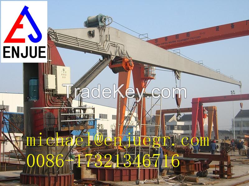 25t-20m deck crane