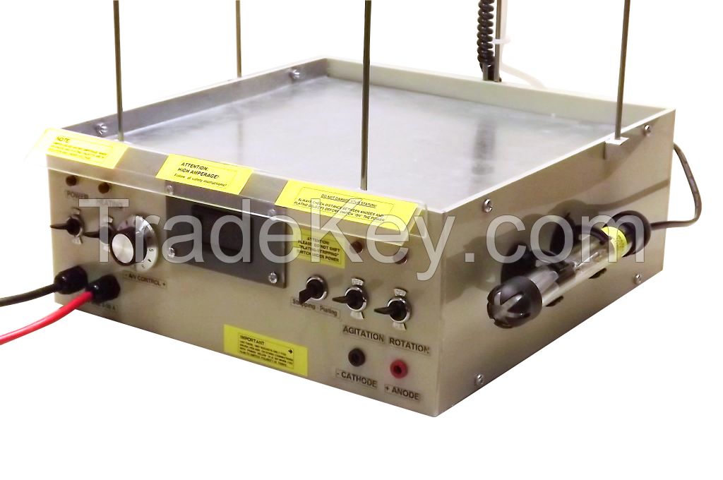Continuously Electroplating Station With Four Options