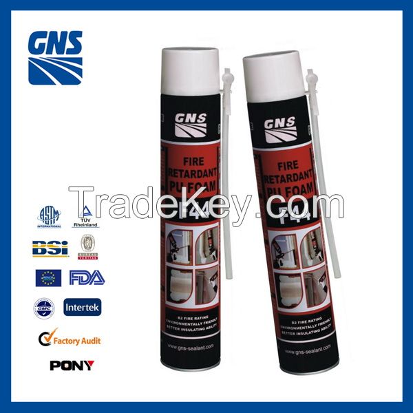 one-component fire resistant polyurethane foam sealants